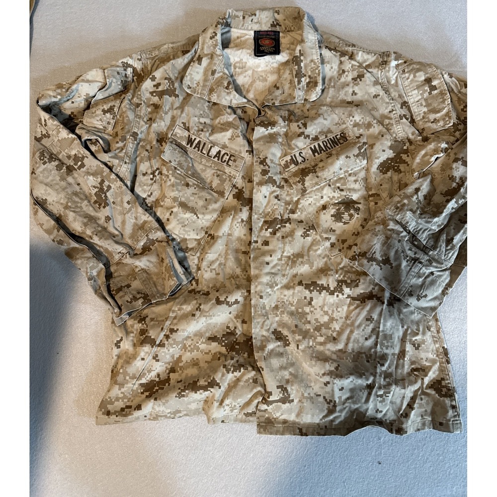 USMC Marines MCCUU Combat MARPAT Blouse Jacket-Medium Regular-Digital Camouflage